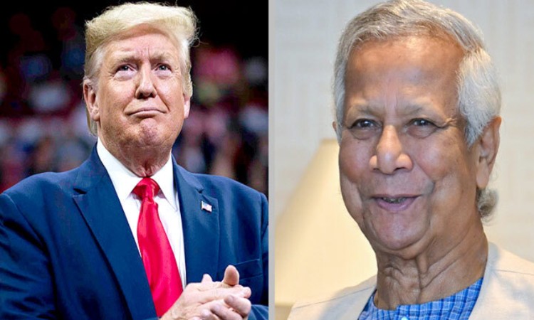 ডোনাল্ড ট্রাম্পকে প্রধান উপদেষ্টার অভিনন্দন