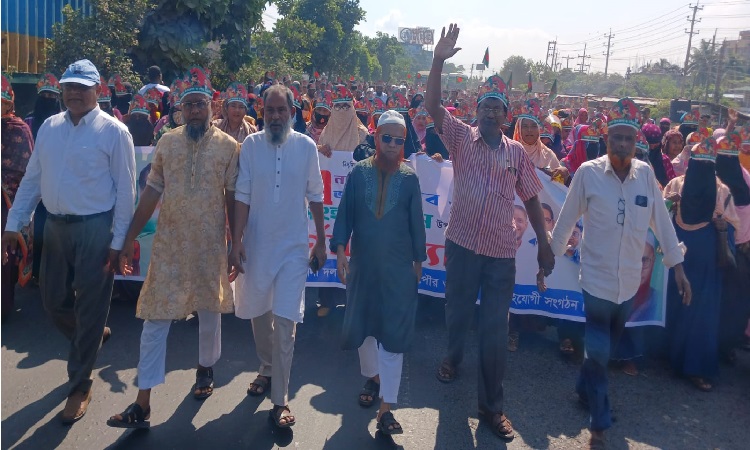 ভালুকায় বিপ্লব ও সংহতি দিবসে র‍্যালি ও আলোচনা সভা