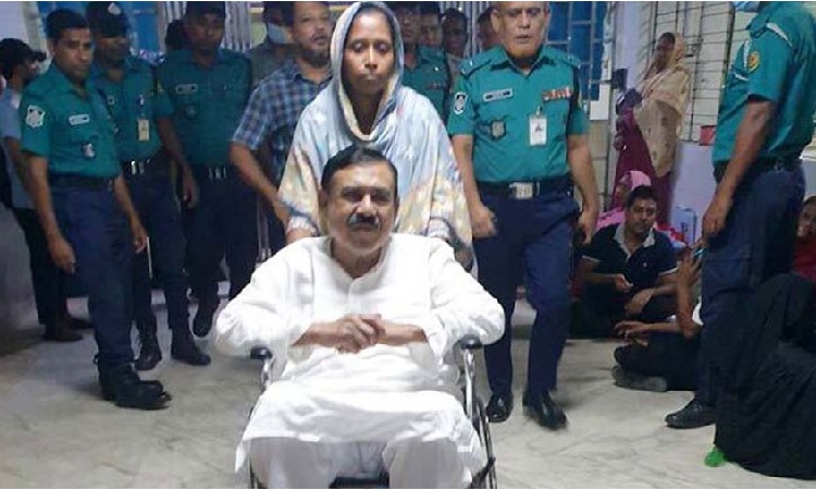 চিকিৎসা শেষে ফের ডিবি হেফাজতে শাজাহান খান