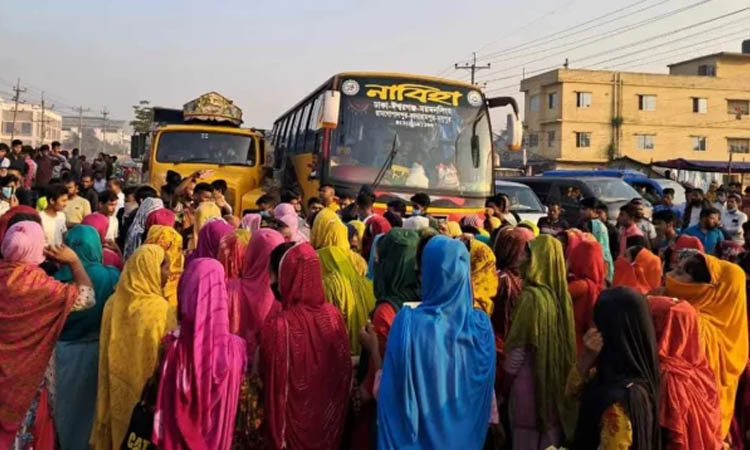 গাজীপুরে ৩০ কারখানায় ছুটি ঘোষণা