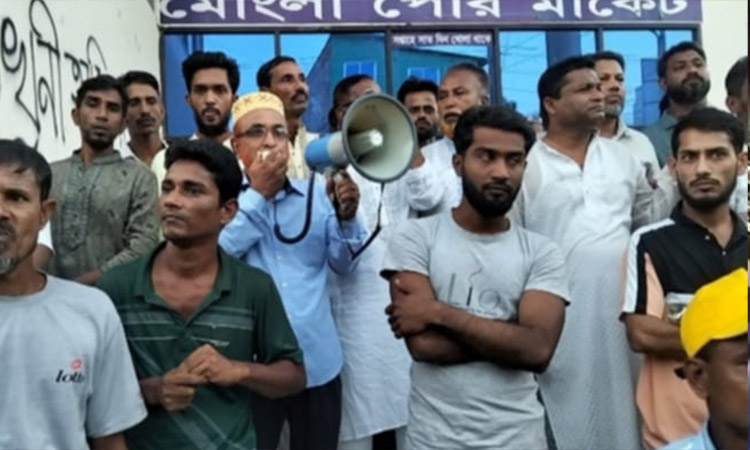 ডিজিটাল বিলবোর্ডে শেখ হাসিনার গুণকীর্তন, উত্তাল মোংলা