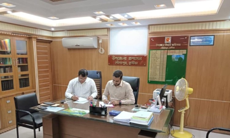 দৌলতপুরে নতুন ইউএনও আব্দুল হাই সিদ্দিকীর যোগদান