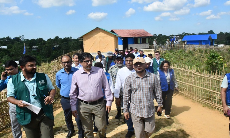 ফ্রান্সের মায়ানমার বিষয়ক বিশেষ দূতের রোহিঙ্গা ক্যাম্প পরিদর্শন