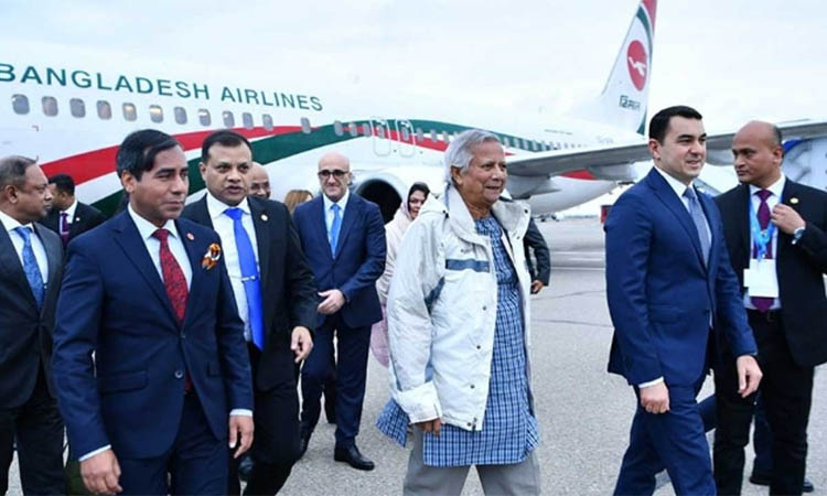 দেশের জলবায়ু সংকট তুলে ধরার আহ্বান প্রধান উপদেষ্টার