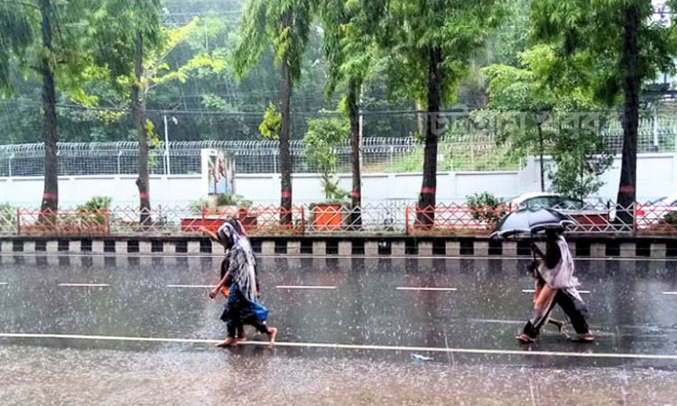 ৩ বিভাগে বৃষ্টির আভাস