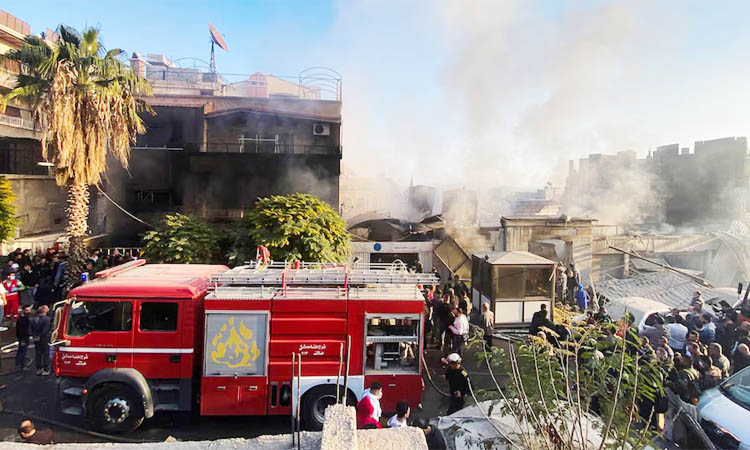 সিরিয়ায় আবাসিক ভবনে ইসরায়েলি হামলা, নিহত ১৫