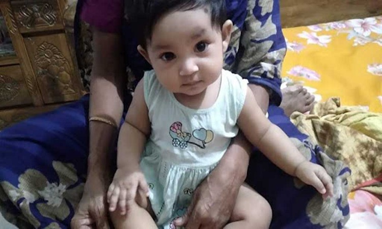 ডাকাতির সময় অপহৃত সেই শিশু উদ্ধার