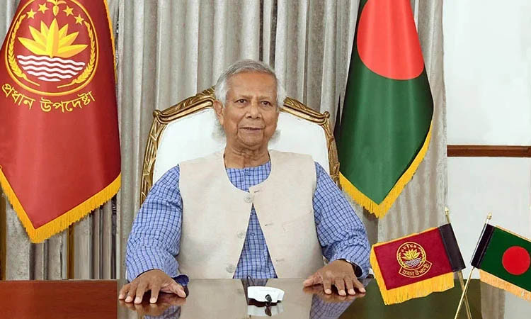 জাতির উদ্দেশে সন্ধ্যায় ভাষণ দেবেন প্রধান উপদেষ্টা