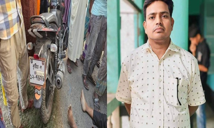 দৌলতপুরে সড়ক দুর্ঘটনায় স্কুল শিক্ষক নিহত