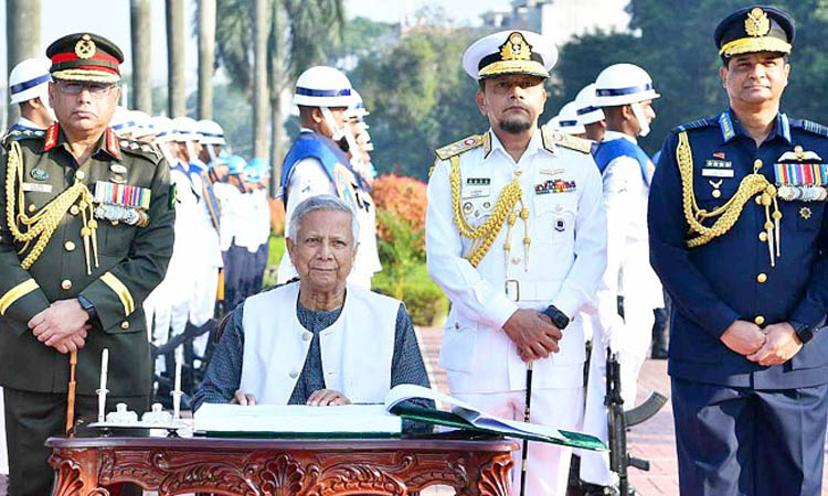 জনগণই সকল ক্ষমতার উৎসের বাংলাদেশ গড়ব: প্রধান উপদেষ্টা