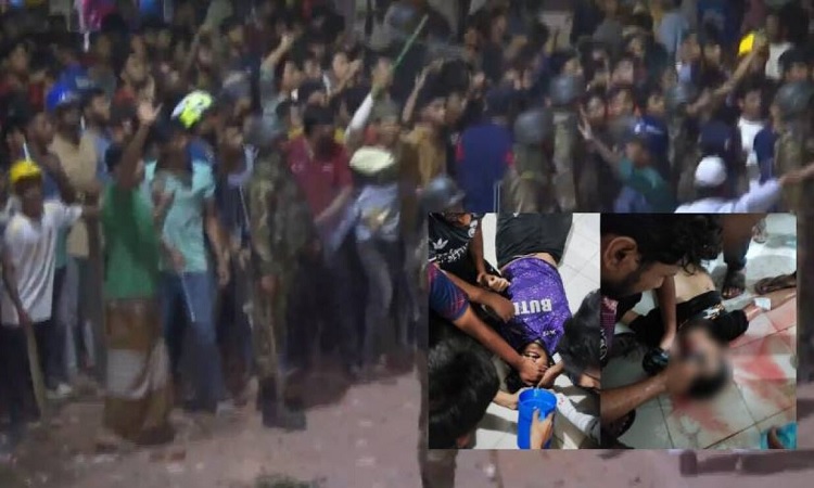 ঢাকা পলিটেকনিক-বুটেক্স শিক্ষার্থীদের সংঘর্ষ, আহত ২৮ জন ঢামেকে