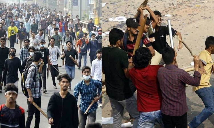 মোল্লা কলেজে হামলা-সংঘর্ষ: ৩ শিক্ষার্থী নিহতের দাবি