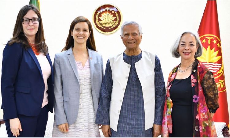 শ্রম সংস্কারে বাংলাদেশ প্রতিশ্রুতিবদ্ধ, মার্কিন প্রতিনিধিদের প্রধান উপদেষ্টা