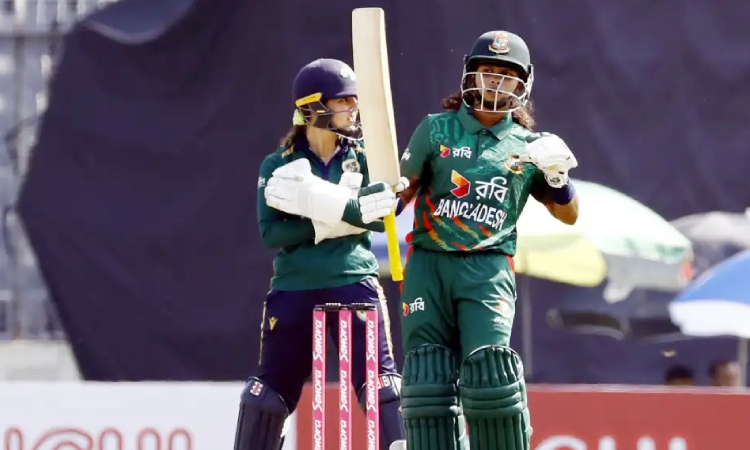 ওয়ানডেতে টাইগ্রেসদের রেকর্ড পুঁজি, শারমিনের সেঞ্চুরির আক্ষেপ