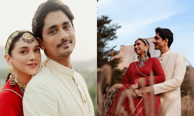 ফের বিয়ে করলেন সিদ্ধার্থ ও অদিতি