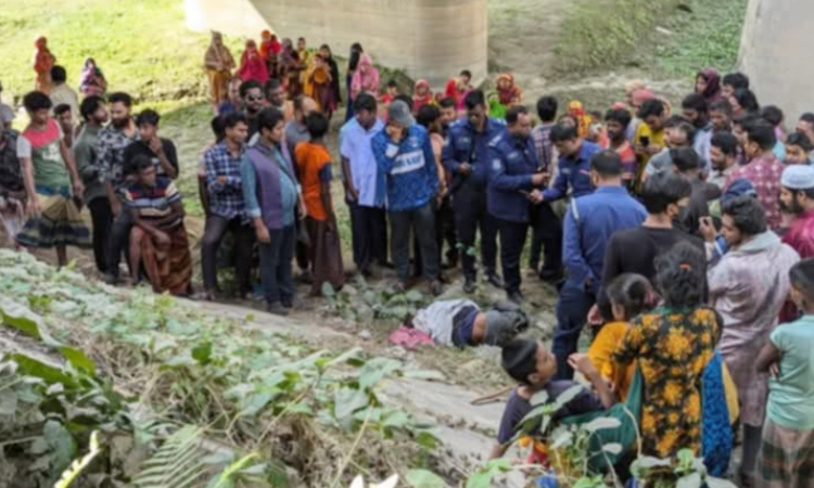 সলঙ্গায় ব্রিজের নিচ থেকে মরদেহ উদ্ধার