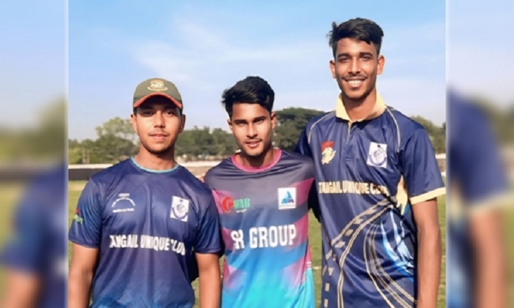 অনুধর্ব-১৯ এশিয়া কাপে খেলছে টাঙ্গাইলের ৩ ক্রিকেটার