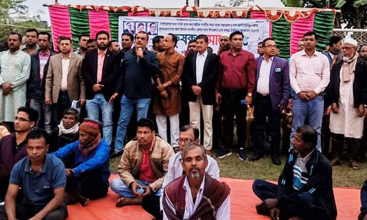 তালায় কৃষকদলের সমাবেশ অনুষ্ঠিত