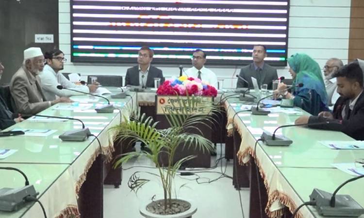 ঝিনাইদহে নিত্যপণ্যের মূল্য নিয়ন্ত্রণে মতবিনিময় সভা অনুষ্ঠিত