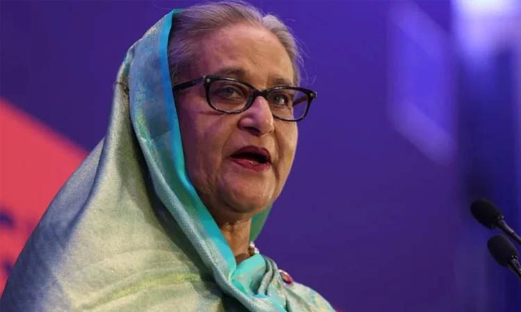 শেখ হাসিনার বক্তব্য প্রচারে নিষেধাজ্ঞা চেয়ে ট্রাইব্যুনালে আবেদন