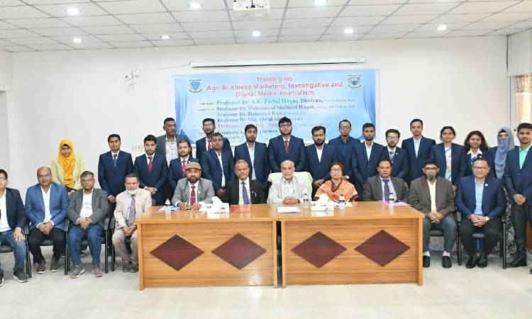 বাকৃবি সাংবাদিক সমিতির সদস্যদের বার্ষিক প্রশিক্ষণ কর্মশালা শুরু