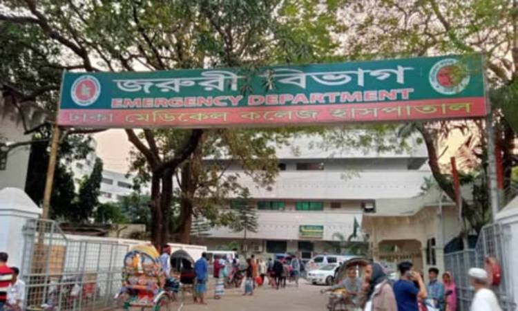 রাজধানীতে নির্মাণাধীন ভবন থেকে পড়ে শ্রমিকের মৃত্যু