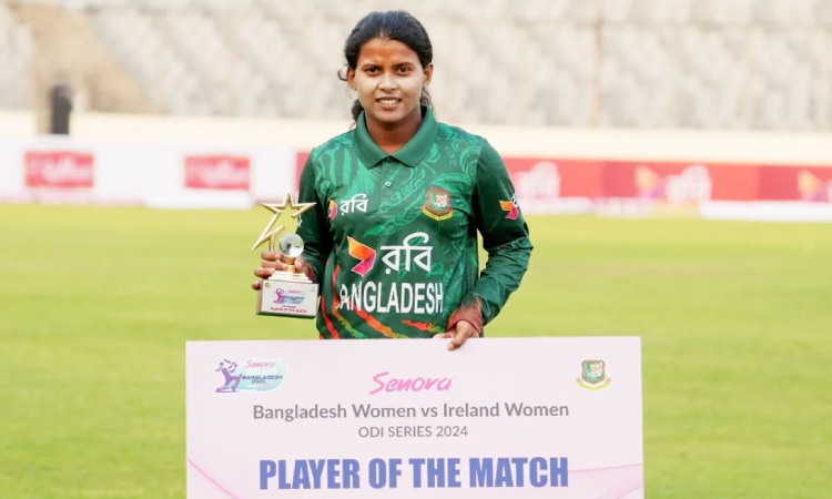 নভেম্বরের মাসসেরা নারী ক্রিকেটারের দৌড়ে শারমিন সুপ্তা
