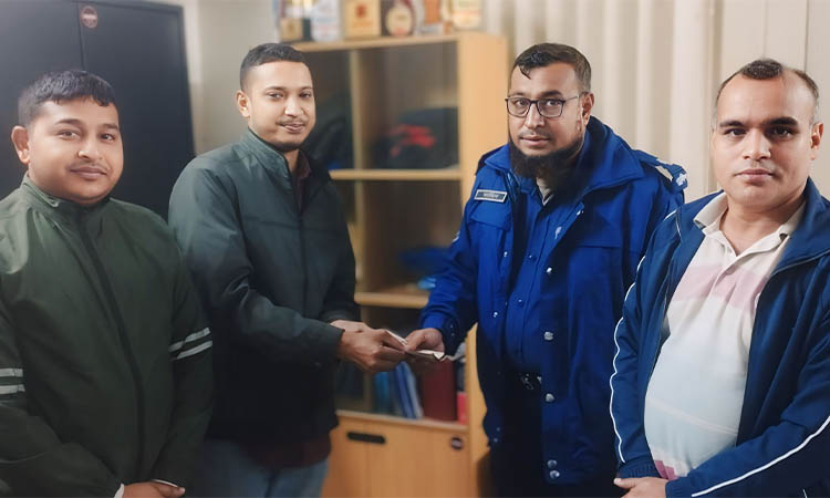 ভুল নম্বরে চলে যাওয়া টাকা ফিরে পেলেন ব্যবসায়ী