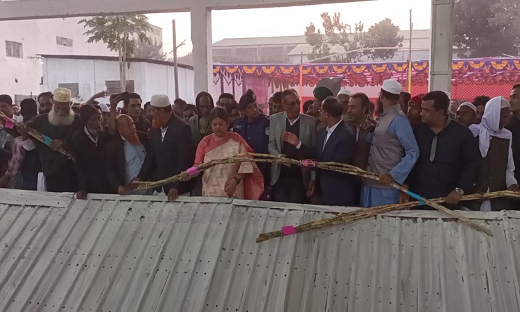 জিলবাংলা চিনিকলে ৬৭তম আখ মড়াইয়ের উদ্বোধন