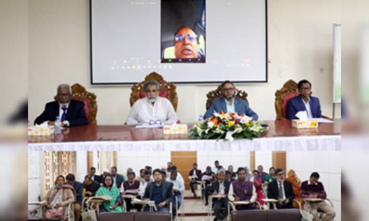বাউবিতে আধুনিক অফিস ব্যবস্থাপনা বিষয়ক কর্মশালার উদ্বোধন
