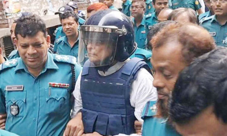 রিমান্ড শেষে কারাগারে হাসানুল হক ইনু