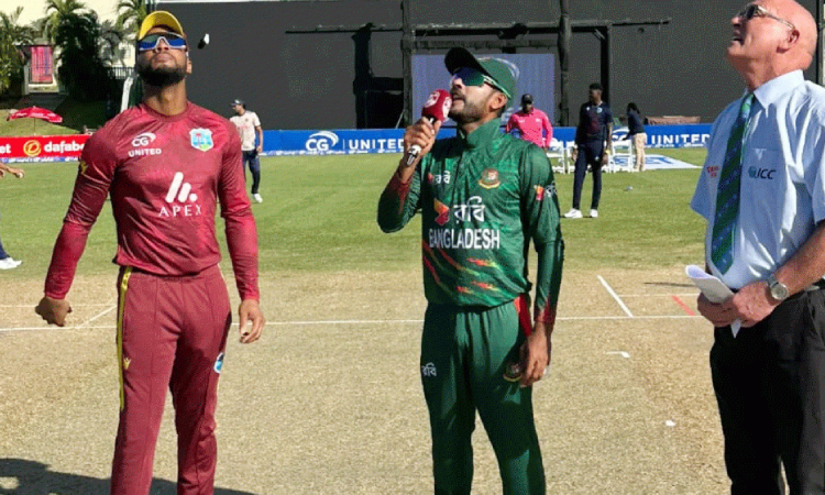 হোয়াইটওয়াশ এড়ানোর ম্যাচে টস হেরে ব্যাটিংয়ে বাংলাদেশ