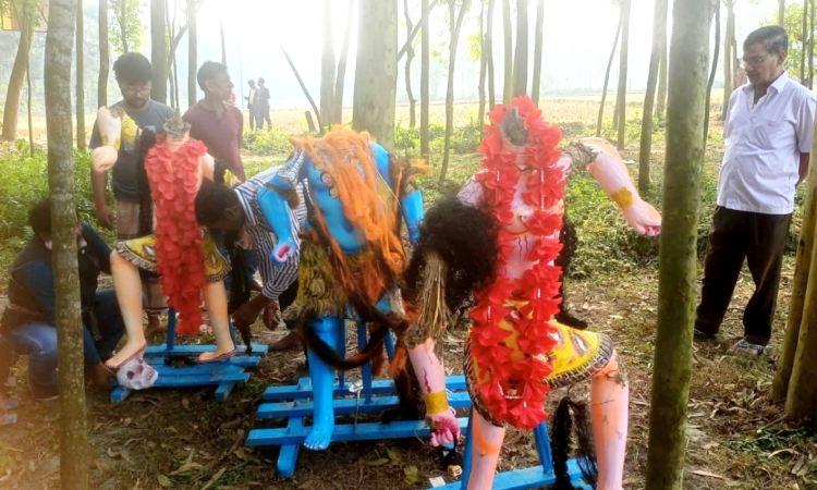 সরিষাবাড়ীতে মন্দিরের ৬ প্রতিমা ভাঙচুর ও স্বর্ণালংকার চুরি