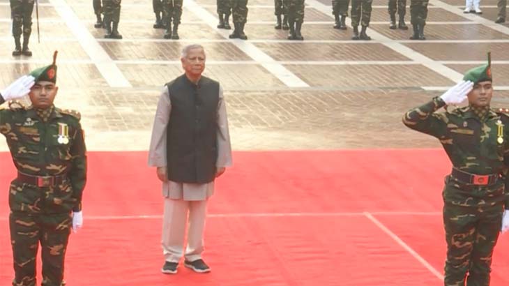 শহীদ বুদ্ধিজীবী স্মৃতিসৌধে রাষ্ট্রপতি-প্রধান উপদেষ্টার শ্রদ্ধা