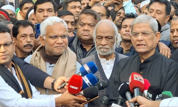 জনগণের ইচ্ছায় খুব দ্রুত নির্বাচন: মির্জা ফখরুল