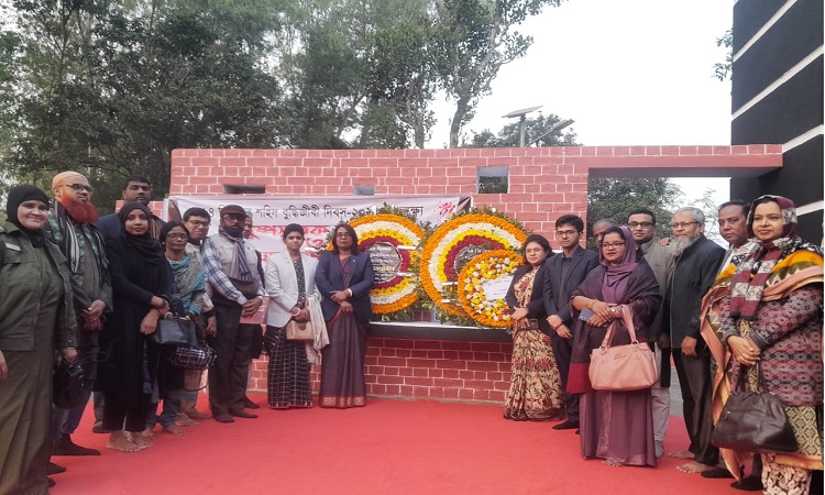 নন্দীগ্রামে শহীদ বুদ্ধিজীবী দিবস পালিত