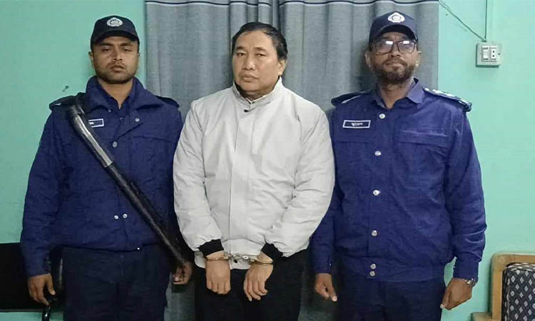 খাগড়াছড়িতে আওয়ামী লীগ নেতা আশুতোষ চাকমা গ্রেফতার
