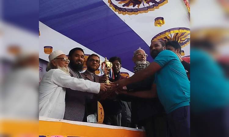 শিবগঞ্জে পঞ্চম প্রাইজমানি ফুটবল টুর্নামেন্টের ফাইনাল খেলা সম্পন্ন