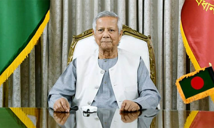 জাতির উদ্দেশে ভাষণে যা বললেন প্রধান উপদেষ্টা