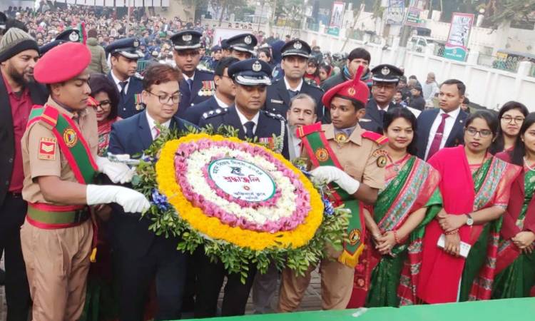 নরসিংদীতে মহান বিজয় দিবস উদ্‌যাপিত
