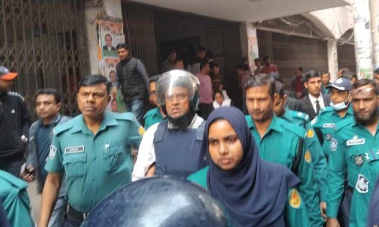 রিমান্ড শেষে কারাগারে সাবেক এমপি নদভী