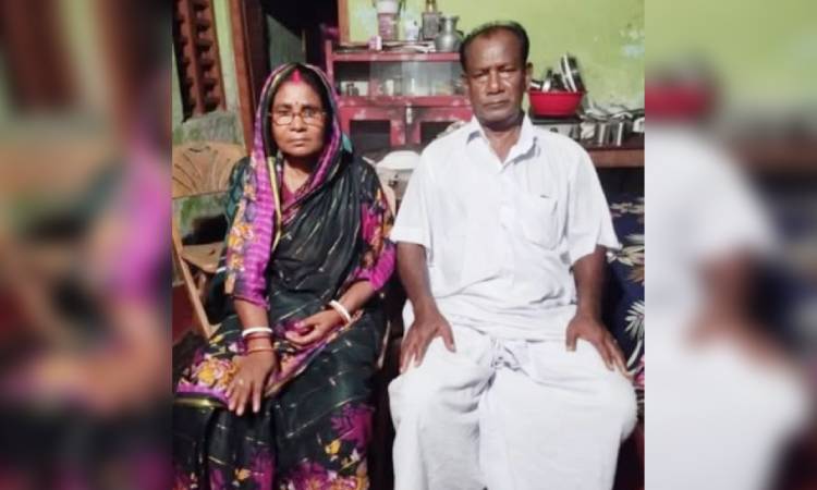 তালায় স্বামীর মৃত্যুর খবরে স্ত্রীর মৃত্যু