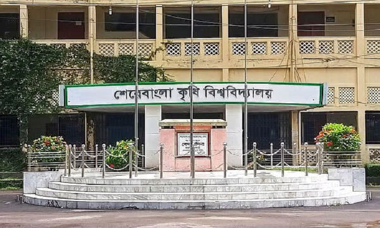 বন্যার্ত অঞ্চলের কৃষকদের প্রশিক্ষণ দিচ্ছে শেকৃবি