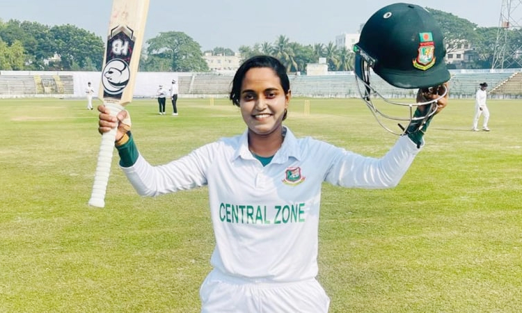 সেঞ্চুরি হাঁকিয়ে ইতিহাসের পাতায় জ্যোতি