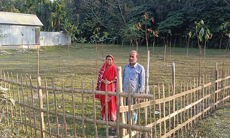 কুড়িগ্রামে জমি দখল ও প্রাণনাশের হুমকির অভিযোগ
