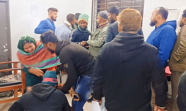 নড়াইলে সড়ক দুর্ঘটনায় মোটরসাইকেল চালক নিহত