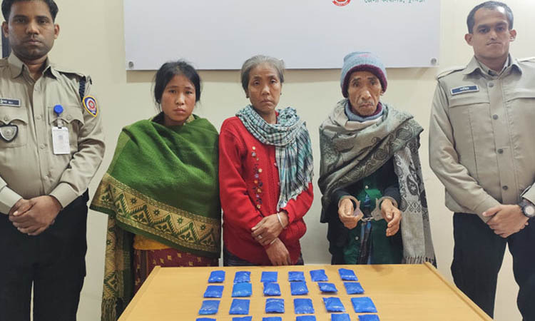 ইয়াবা পাচারকালে একই পরিবারের ৩ সদস্য গ্রেফতার