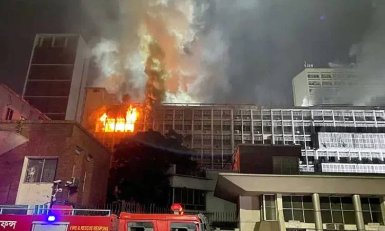 সচিবালয়ে অগ্নিকাণ্ড: প্রাথমিক তদন্ত প্রতিবেদন জমা পেছাল
