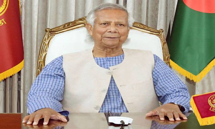 তারুণ্যের উৎসবের উদ্বোধনী খামে প্রধান উপদেষ্টার স্বাক্ষর
