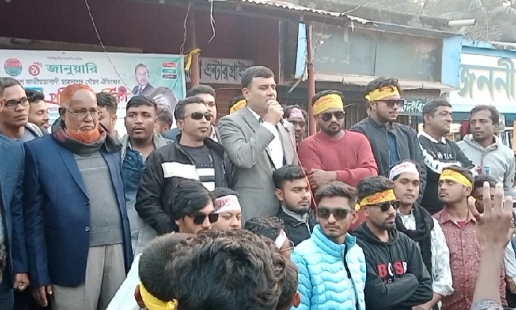 কোটচাঁদপুরে ছাত্রদলের ৪৬তম প্রতিষ্ঠাবার্ষিকী পালিত